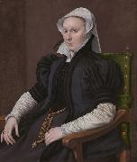 Anthonis Mor Portrait of Anne Fernely oil